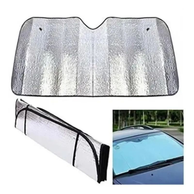 GENERICO - Protector solar para parabrisas de autos 70 x 140cm