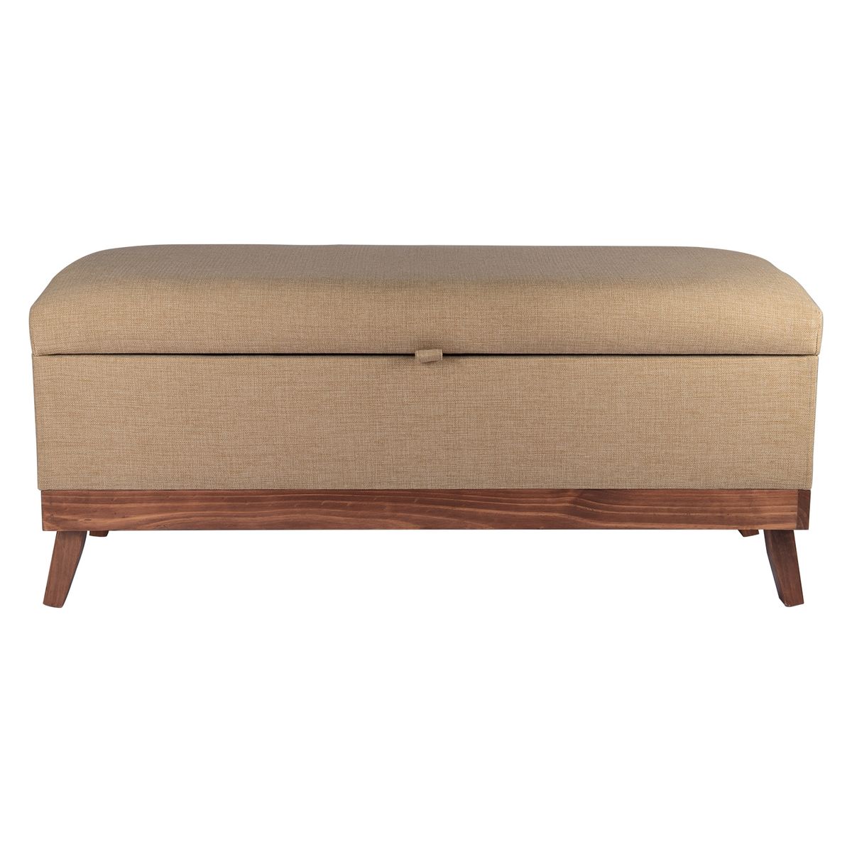 GENERICO - Banqueta con Baúl Incy Beige Delta 120x40x50 cm Máxima Design