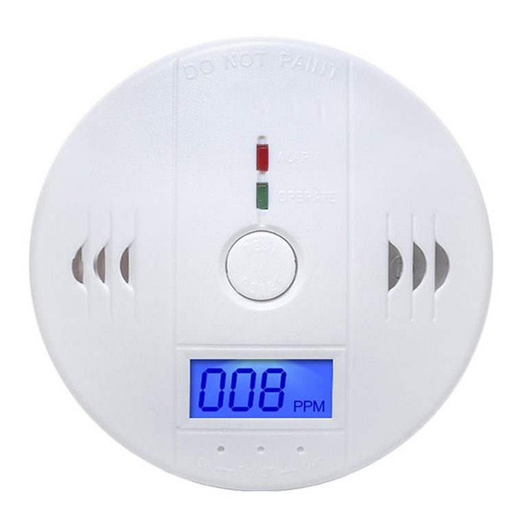 Alarma Detector De Gas Y Humo Monoxido De Carbono
