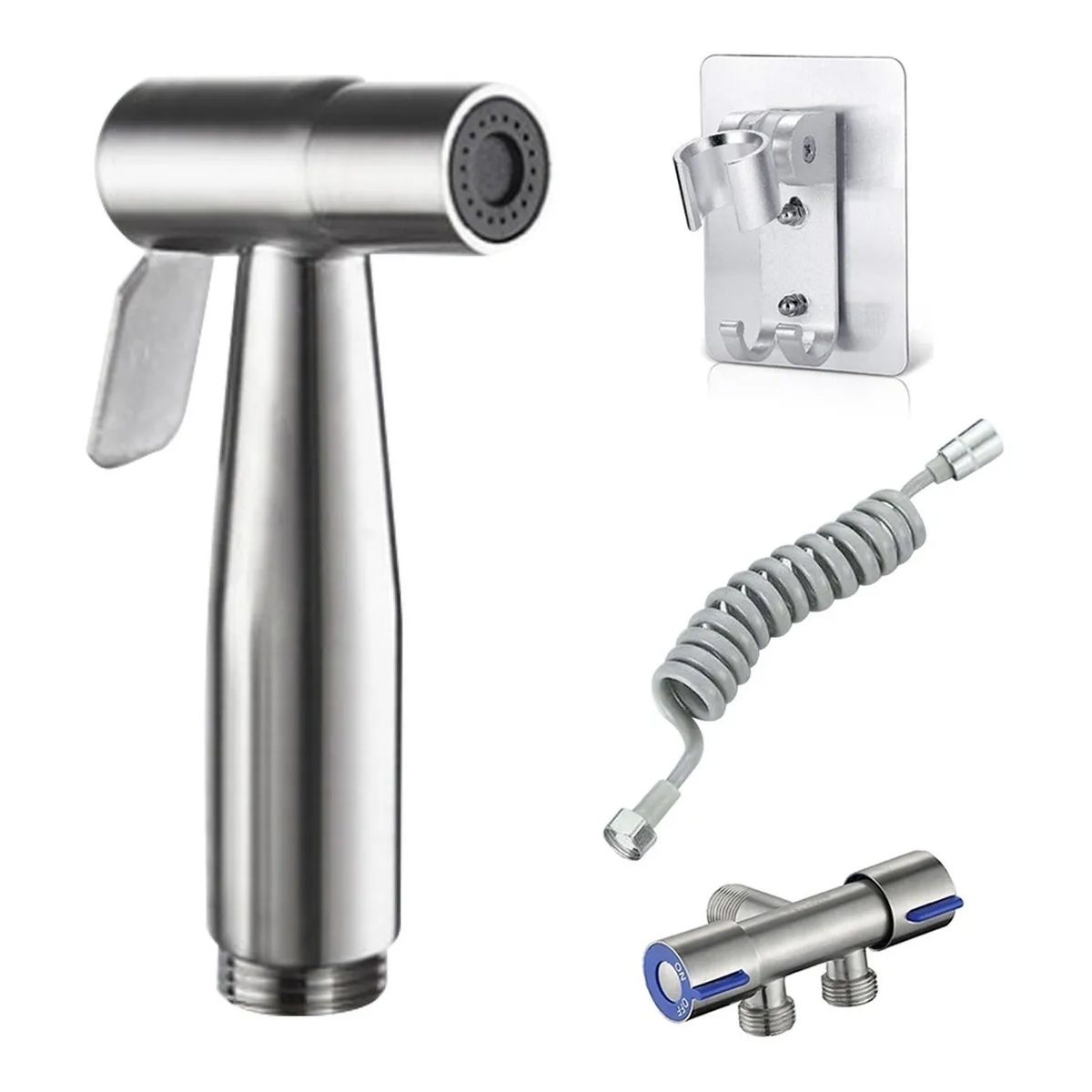 KUANGYE - Juego Completo Llave Bidet Ducha Arabe Para Wc Envios