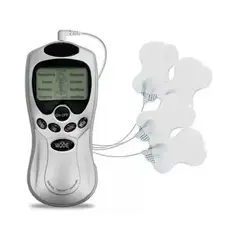 GENERICO - Electrofísico Tens Electroestimulador De 4 Parches