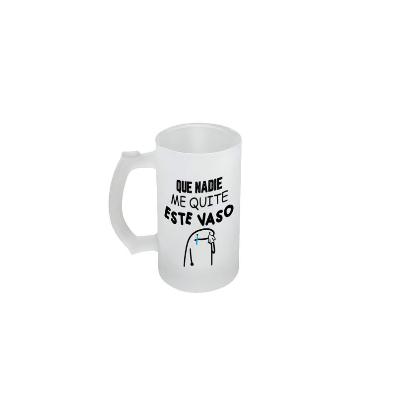 GENERICO - Vaso shopero para cerveza CHOP39 frase divertida