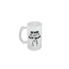 GENERICO - Vaso shopero para cerveza CHOP39 frase divertida
