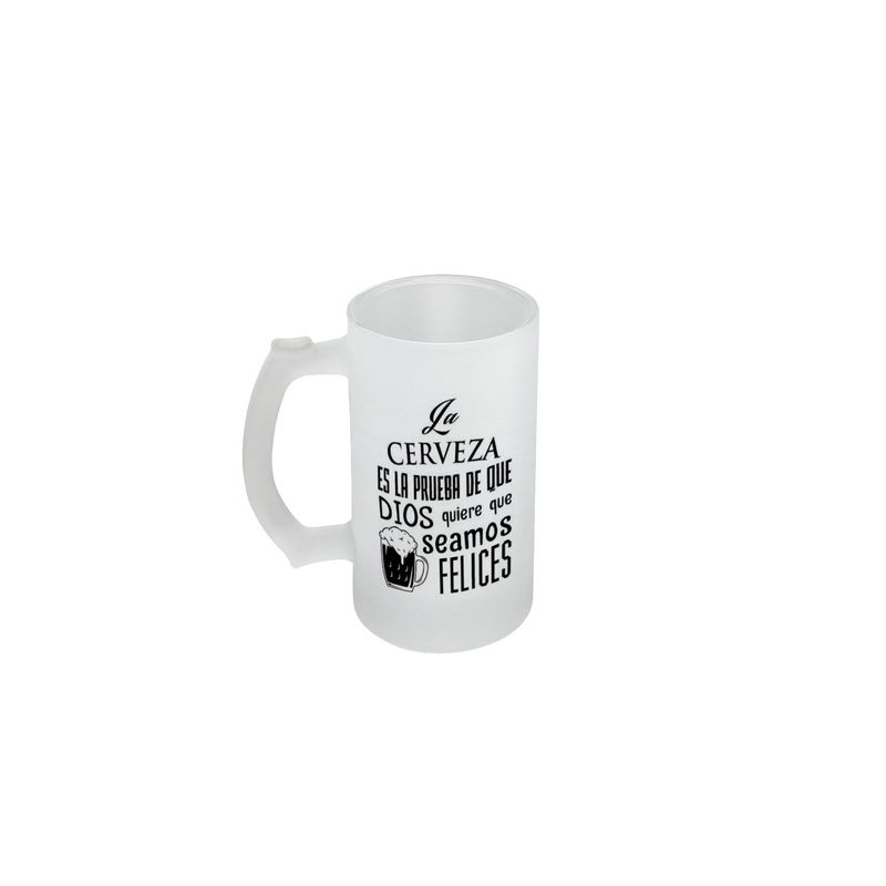 GENERICO - Vaso shopero para cerveza CHOP25 frase divertida