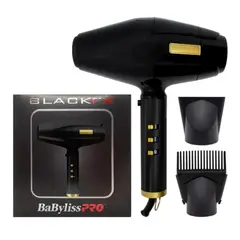 BABYLISS PRO - Secador de pelo Black FX barberia 2000w Italia