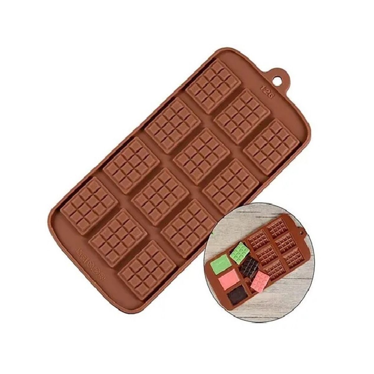 GENERICO - Moldes De Chocolate Molde Barra Chocolate Silicona Barrita