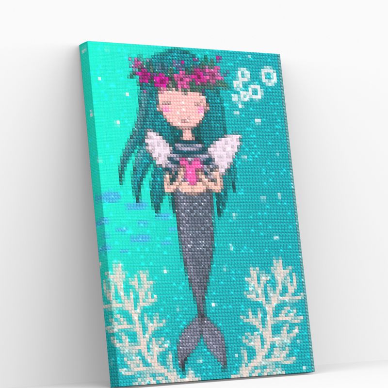 GENERICO - Pintura con diamantes 20x30cm en bastidor 27 Diamond panting