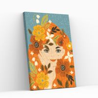 Pintura con diamantes 20x30cm en bastidor 24 Diamond panting