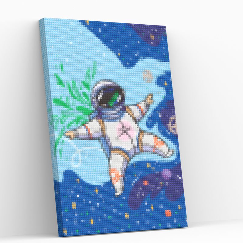 GENERICO - Pintura con diamantes 20x30cm en bastidor 12 Diamond panting