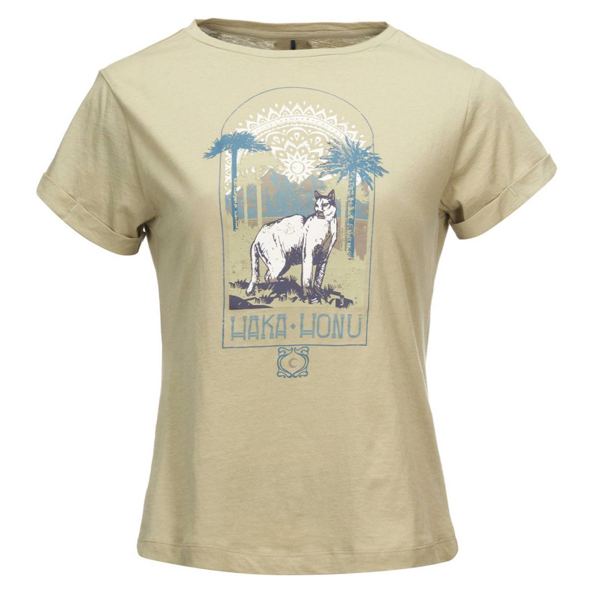 HAKA HONU - Poleras Mujer Polo Verde Militar Haka Honu.