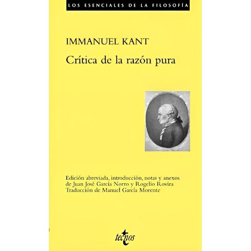 TOP10BOOKS - LIBRO CRITICA DE LA RAZON PURA /100