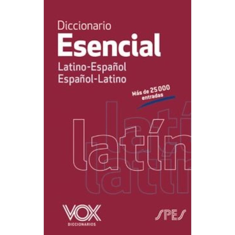 TOP10BOOKS - Libro DICCIONARIO ESENCIAL LATINO. LATINO-ESPAÑOL/ ESPAÑOL-LATINO.