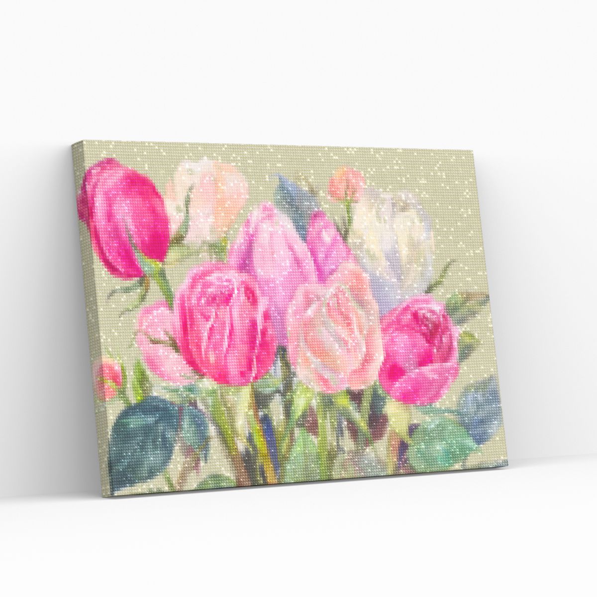 GENERICO - Pintura con diamantes 20x30cm en bastidor 20 Diamond panting