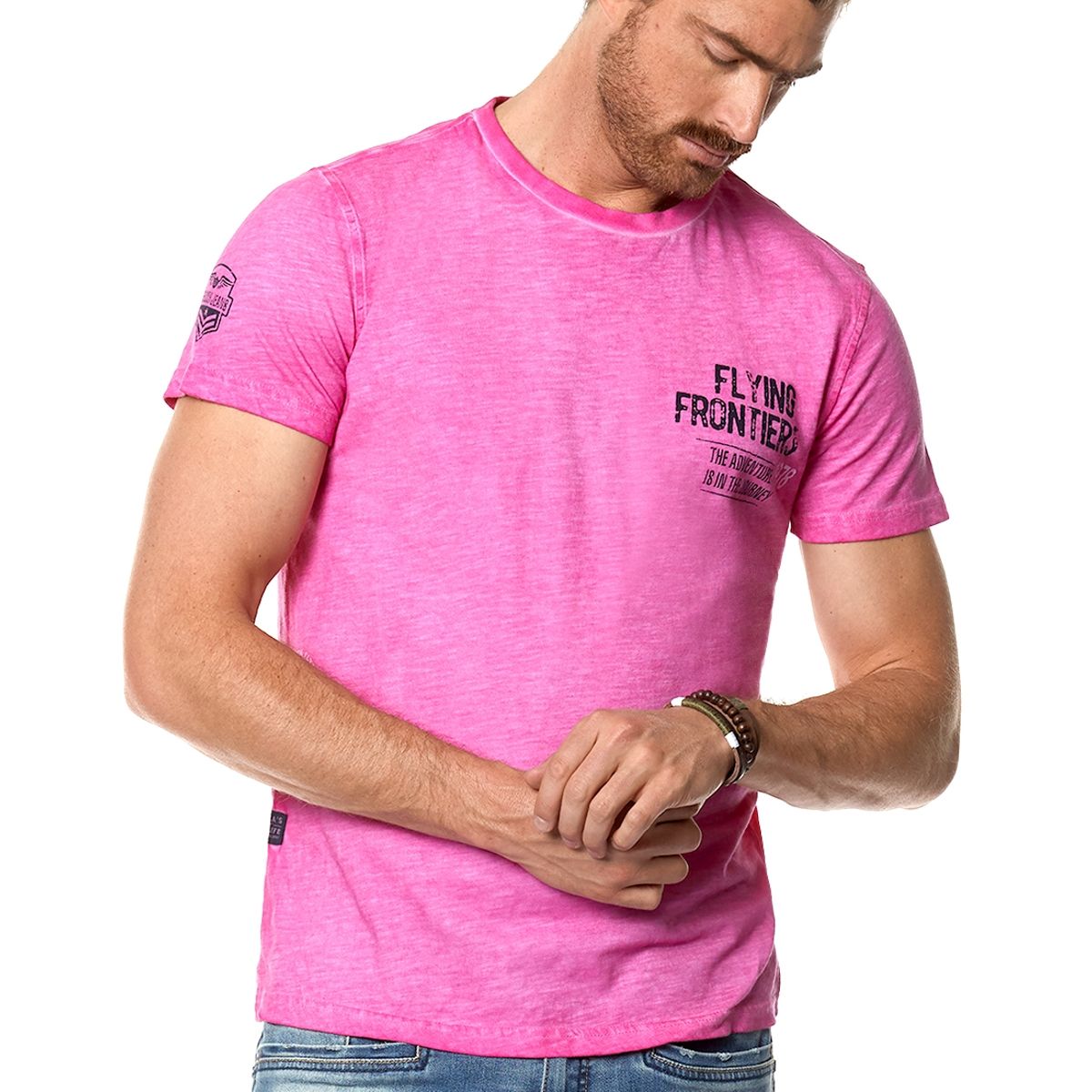 FEROUCH - Polera Ventura Rosado Ferouch