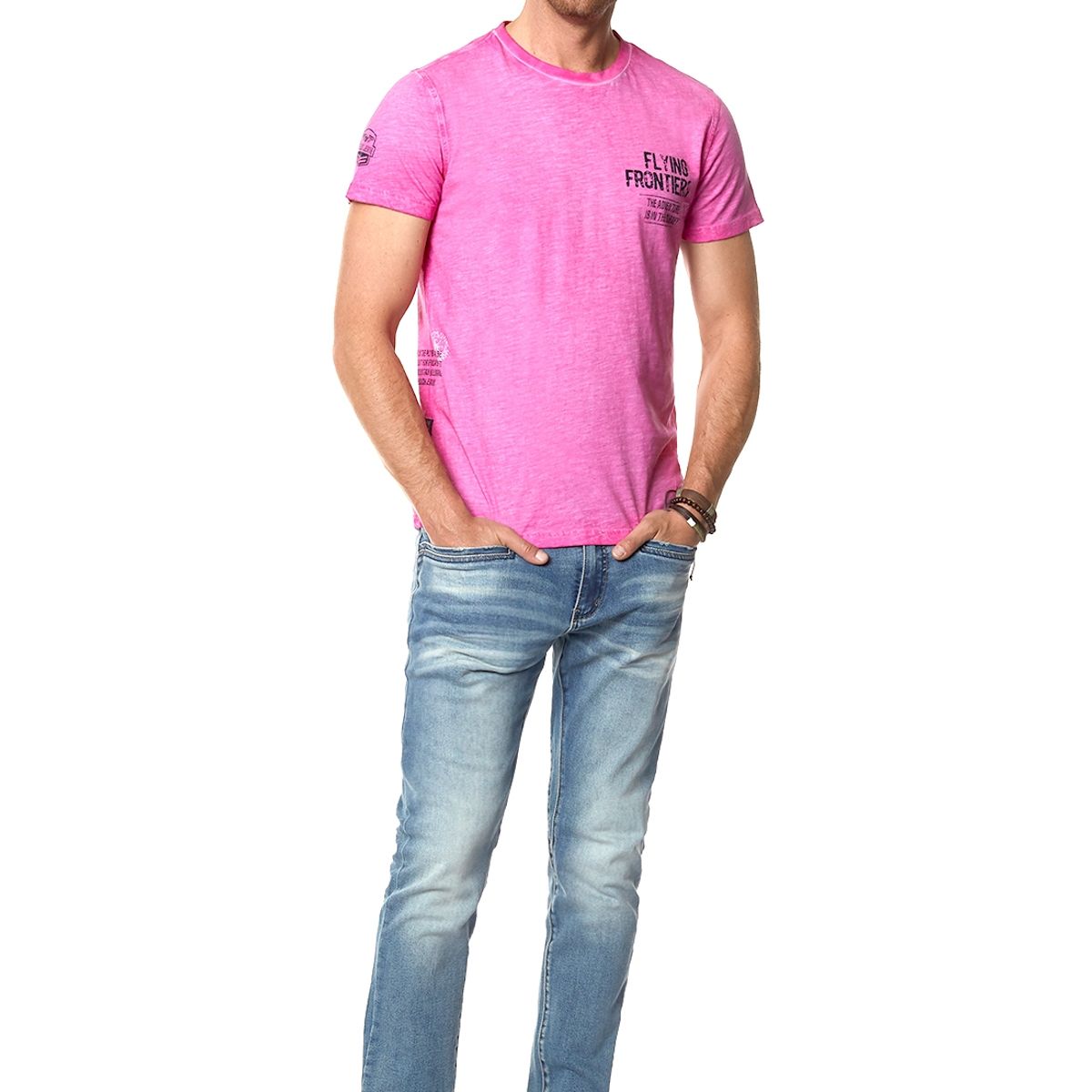 FEROUCH - Polera Ventura Rosado Ferouch