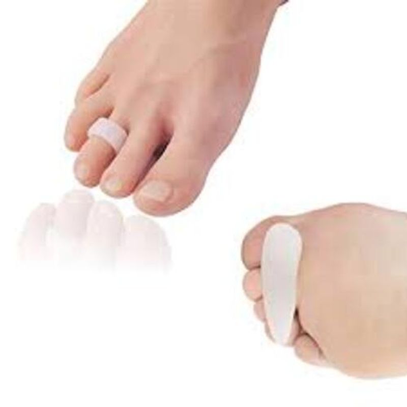 GENERICO - Par Corrector Dedo Martillo Silicona Metatarso