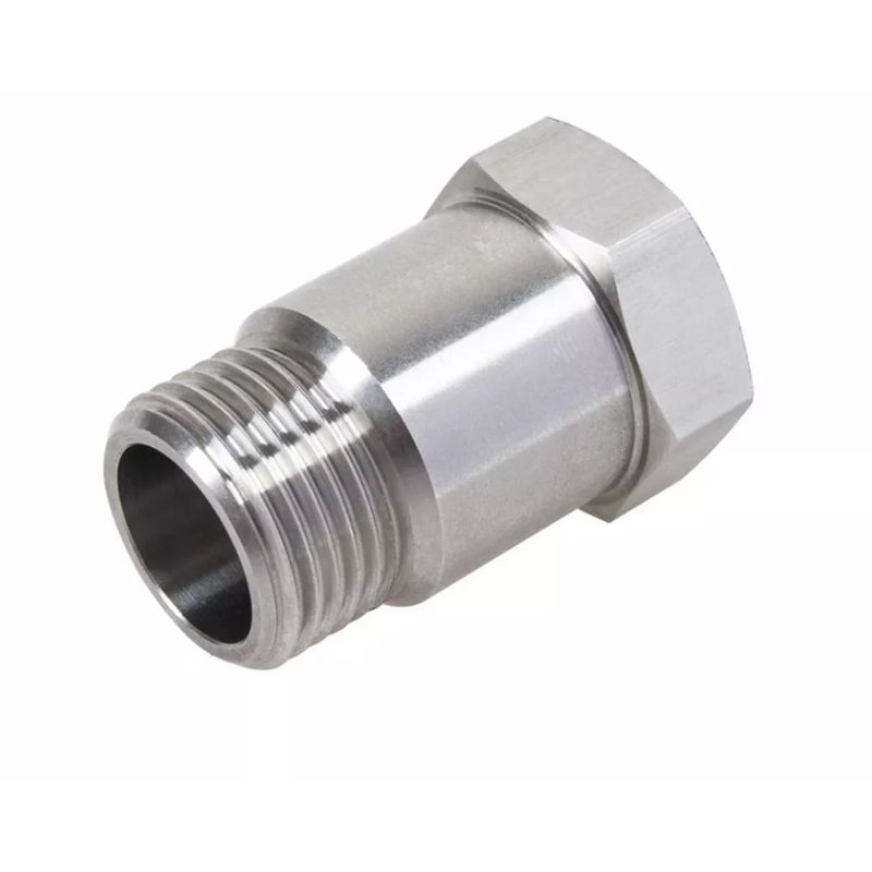GENERICO - Extensor sensor de oxígeno M18 x 1, 5 acero inoxidable