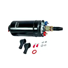 GENERICO - Bomba de bencina externa high flow 5bar 300lph Black