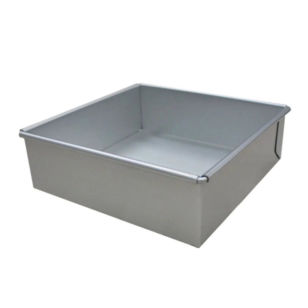 IMAHE - MOLDE ALUMINIO CUADRADO 23 CM BASE DESMONTABLE IMAHE