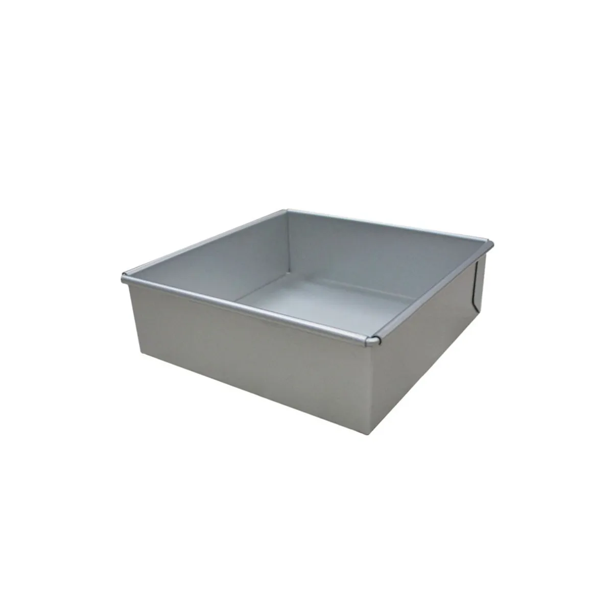 IMAHE - MOLDE ALUMINIO CUADRADO 23 CM BASE DESMONTABLE IMAHE
