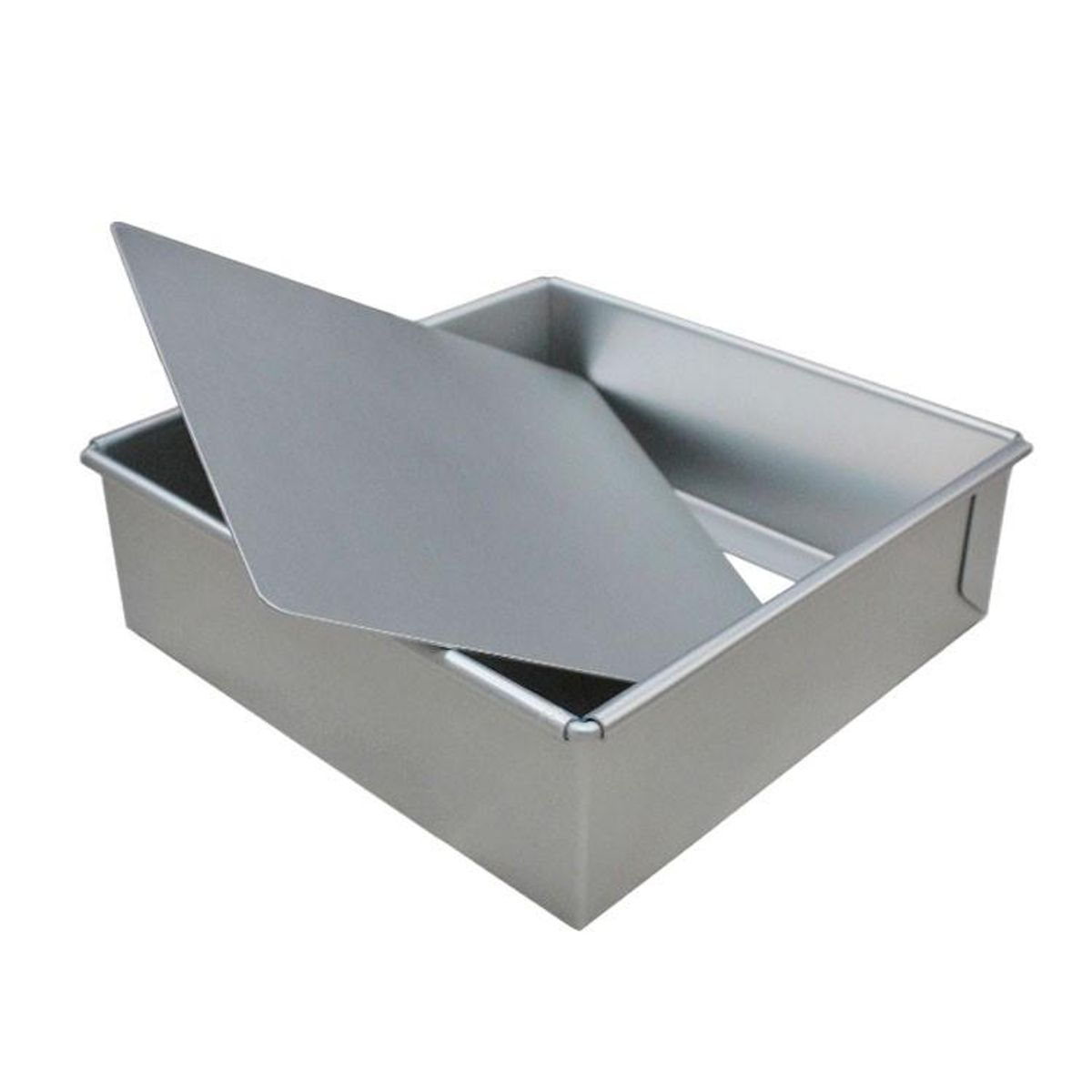 IMAHE - MOLDE ALUMINIO CUADRADO 19 CM BASE DESMONTABLE IMAHE