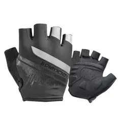 ROCKBROS - Guantes Reflectantes Dedo Corto Mtb Ruta Bicicleta