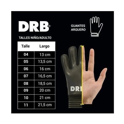 Imagen 2 del producto Guantes Arquero Portero Con Ferulas Striker Latex Aleman