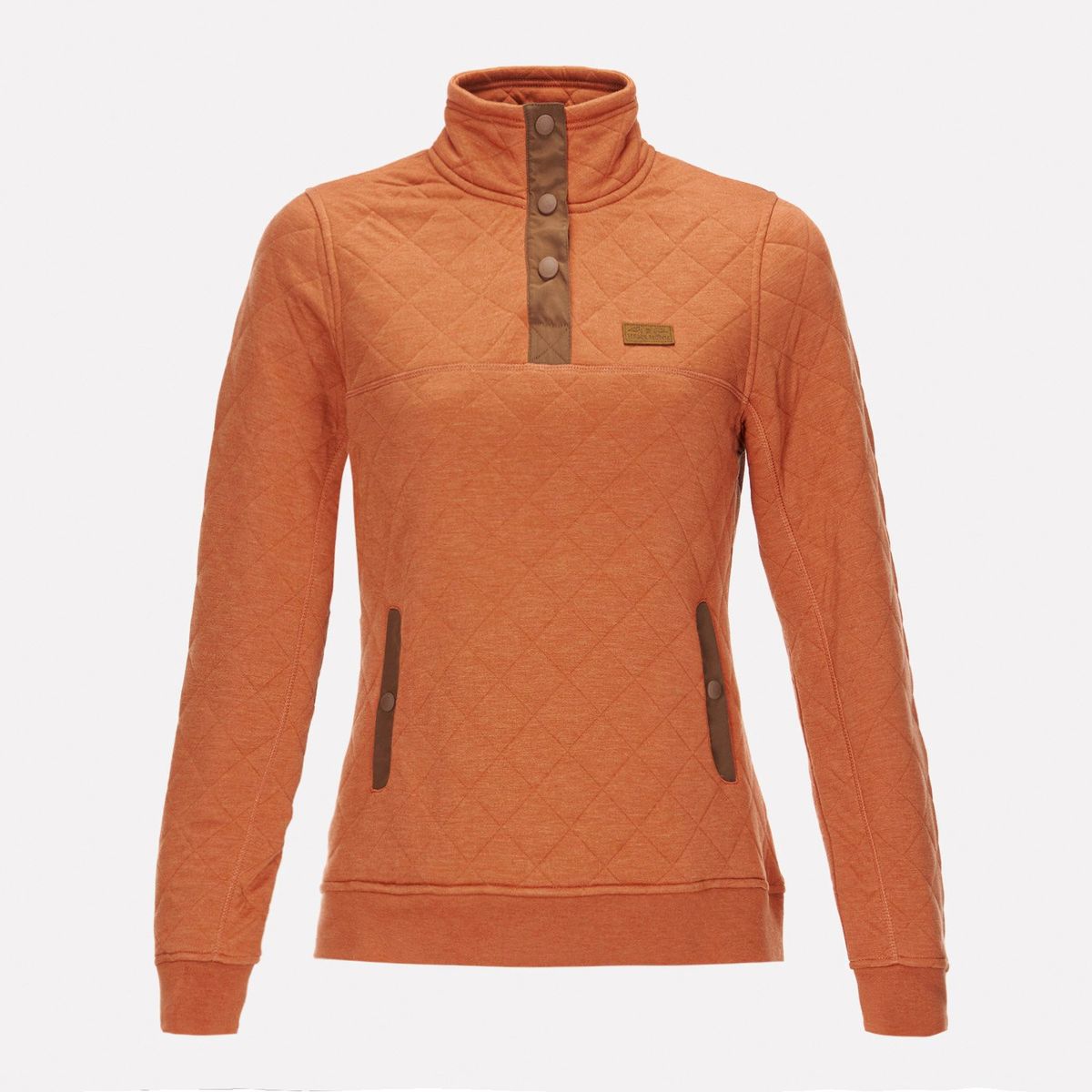 HAKA HONU - Poleron Mujer Tokerau insulado Damasco Haka Honu