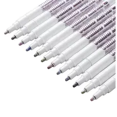 GENERICO - Set lapices marcadores Doble Línea 12 colores