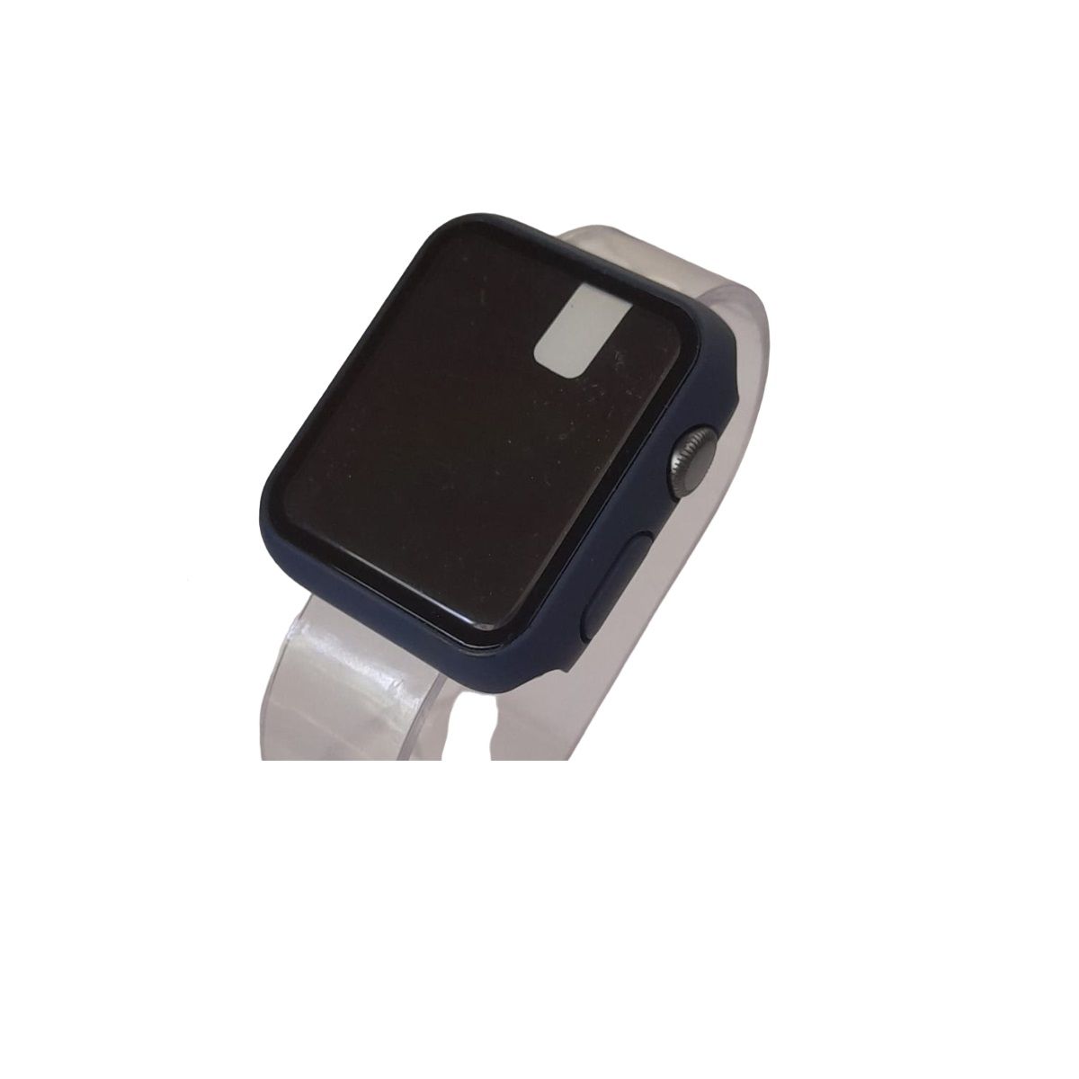 GENERICO - Protector 360 Para Apple Watch 42mm con vidrio templado Azul