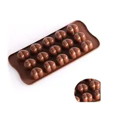 GENERICO - Molde Para Chocolates Moldes Chocolates Corazon Silicona