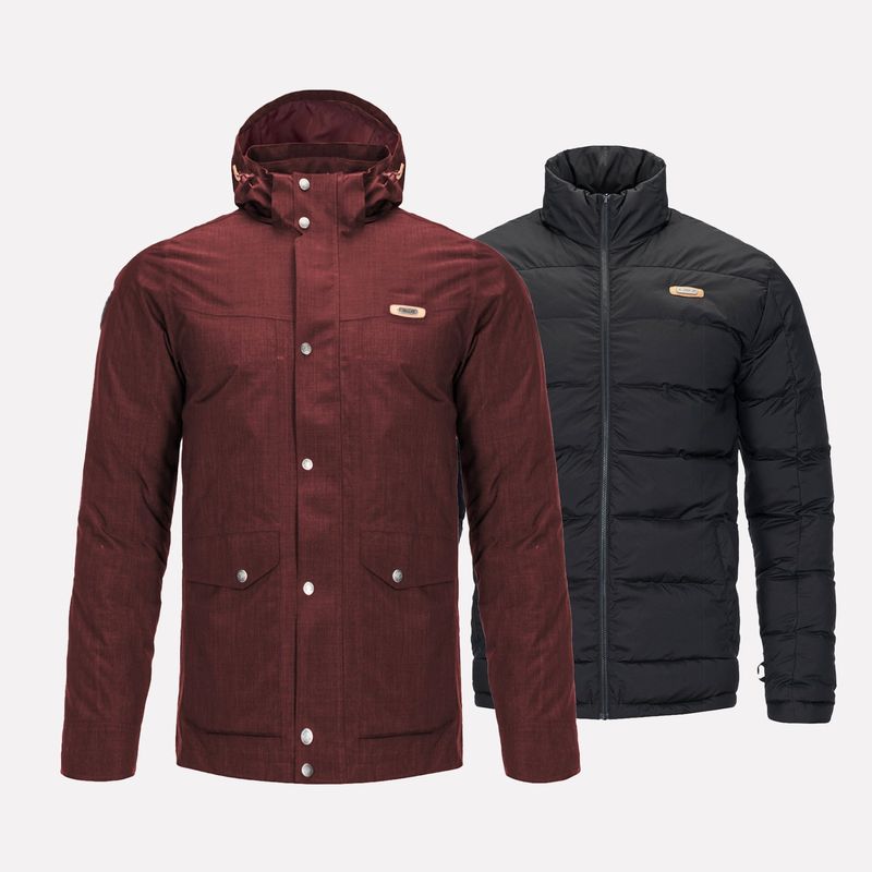 LIPPI - Chaqueta Hombre Nalca Fusion-3 Hoody Jacket Negro Lippi