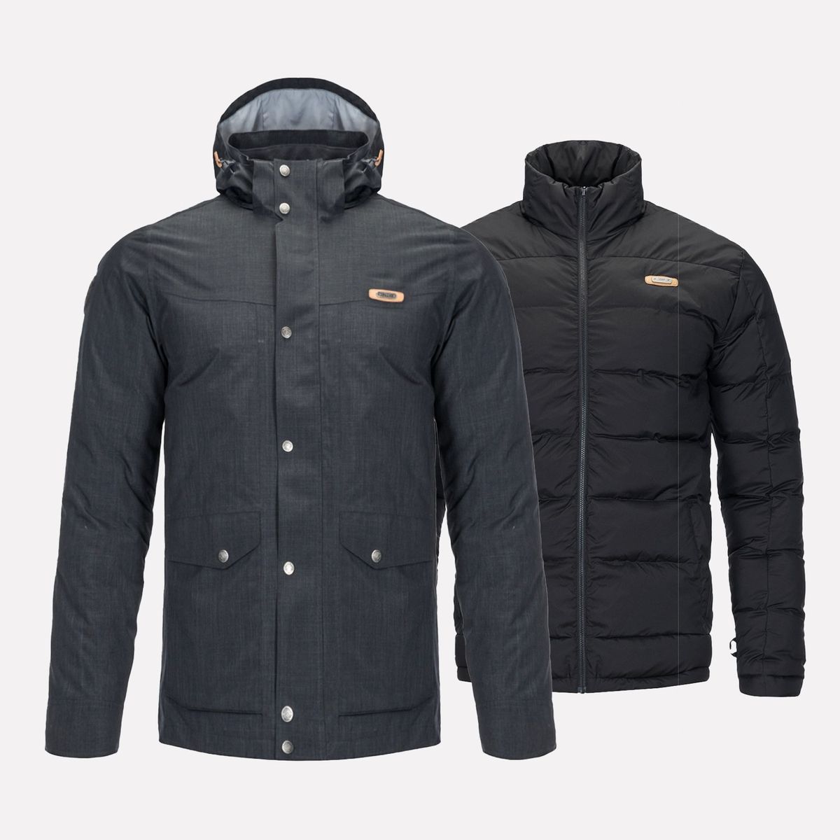 LIPPI - Chaqueta Hombre Nalca Fusion-3 Hoody Jacket Negro Lippi