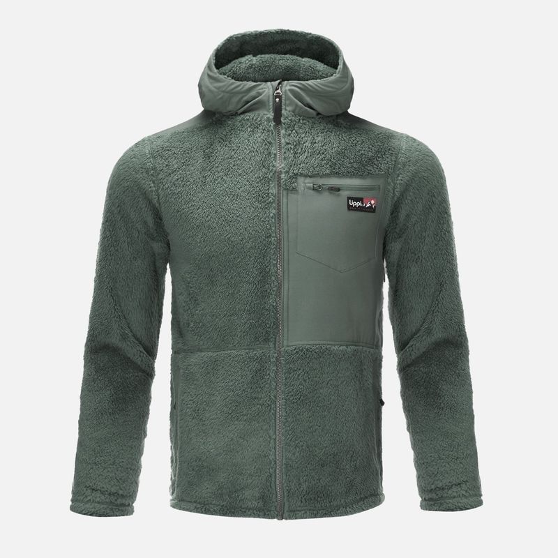 LIPPI - Chaqueta Teen Boy Bear Shaggy-Pro Hoody Jacket Café Pardo Lippi