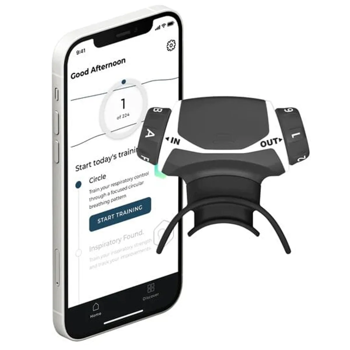 AIROFIT - Airofit Active entrenador del sistema respiratorio