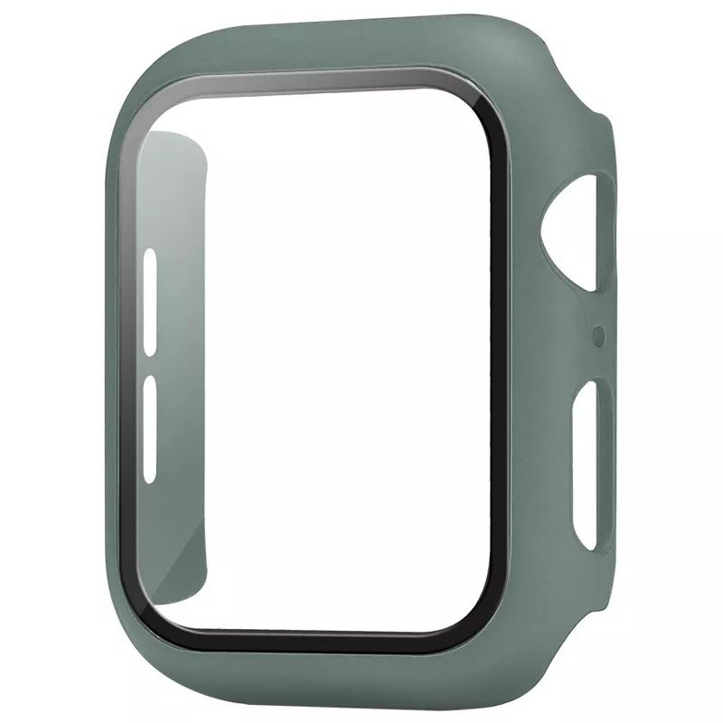 GENERICO - Protector 360 Para Apple Watch 40mm con vidrio templado Verde Pino