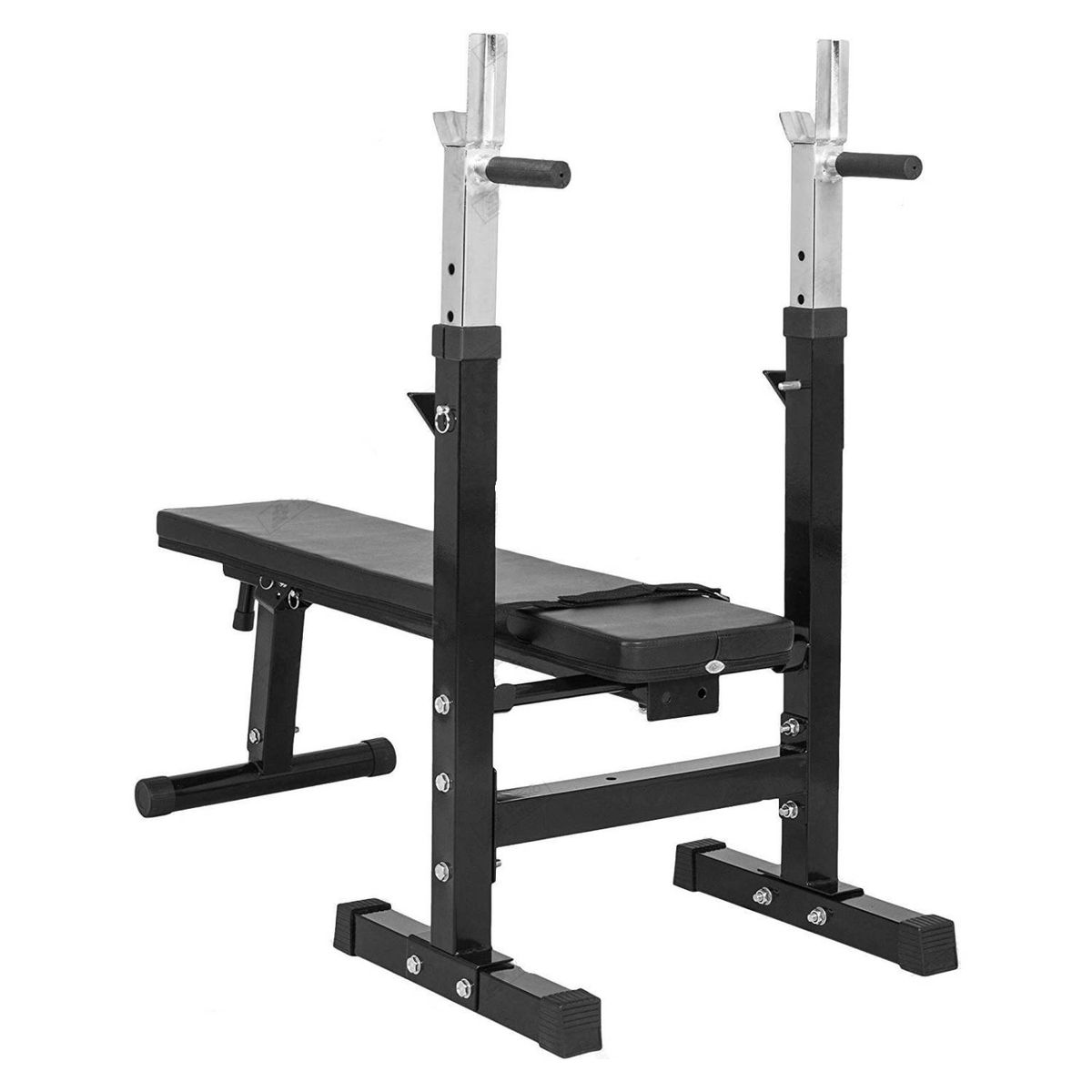 BASKO FITNESS - Press banco Plegable con fondos Triceps 3 en 1
