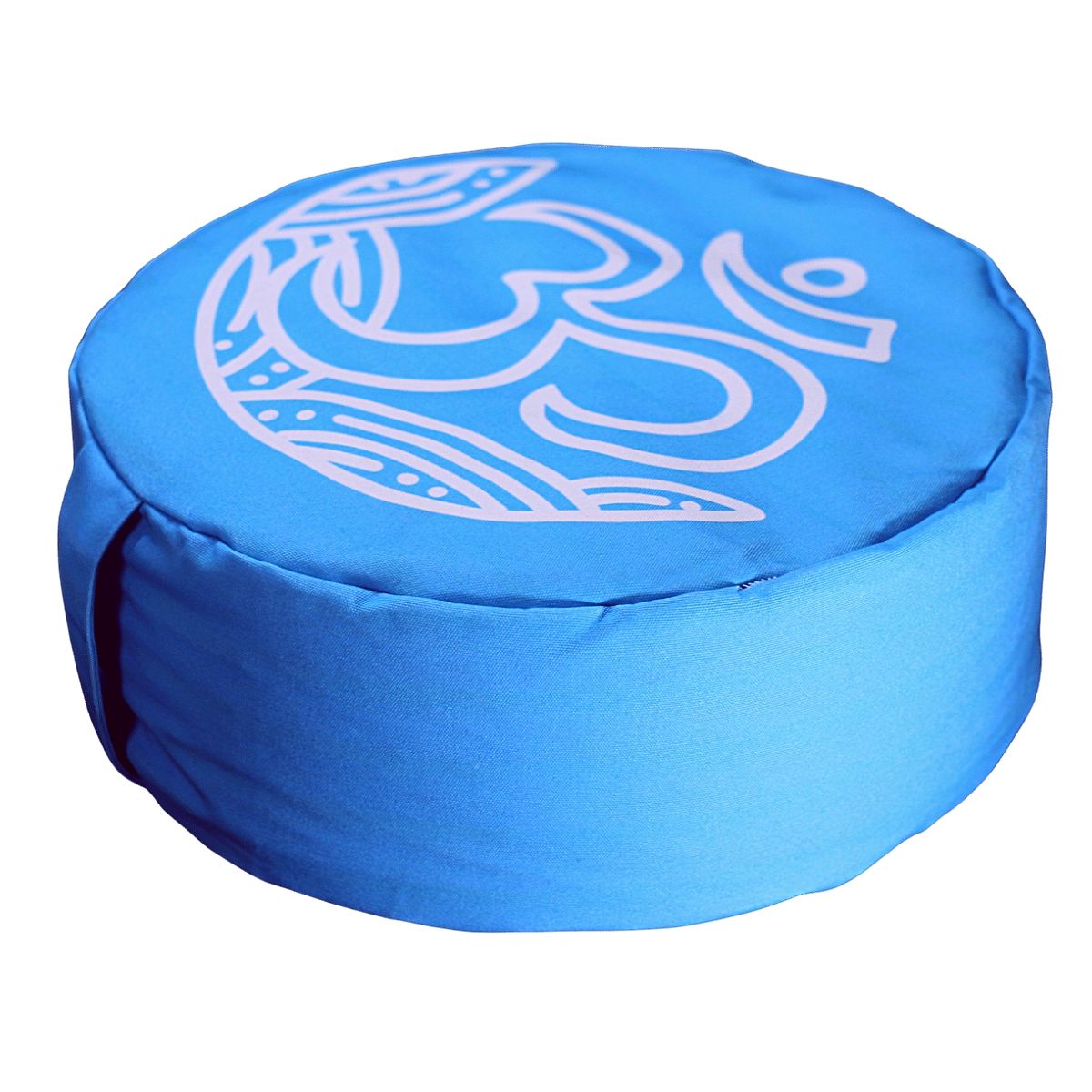 CEN - Zafu o Cojín de meditación Premium Relleno de Cáscara de Trigo Sarraceno