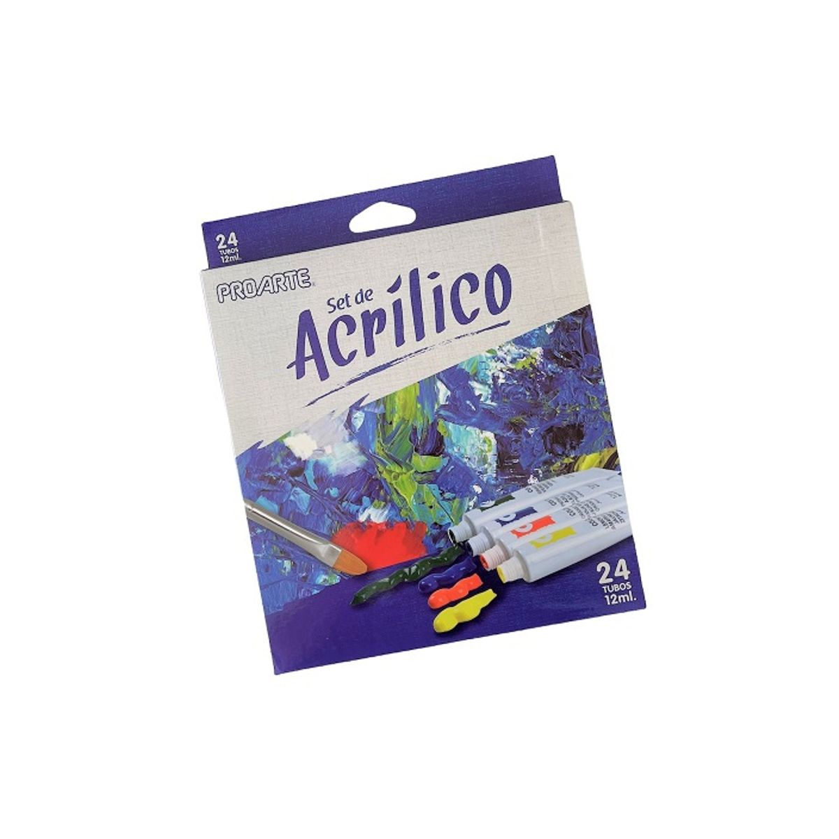 PROARTE - Set pintura Acrílica 24 colores 12ml