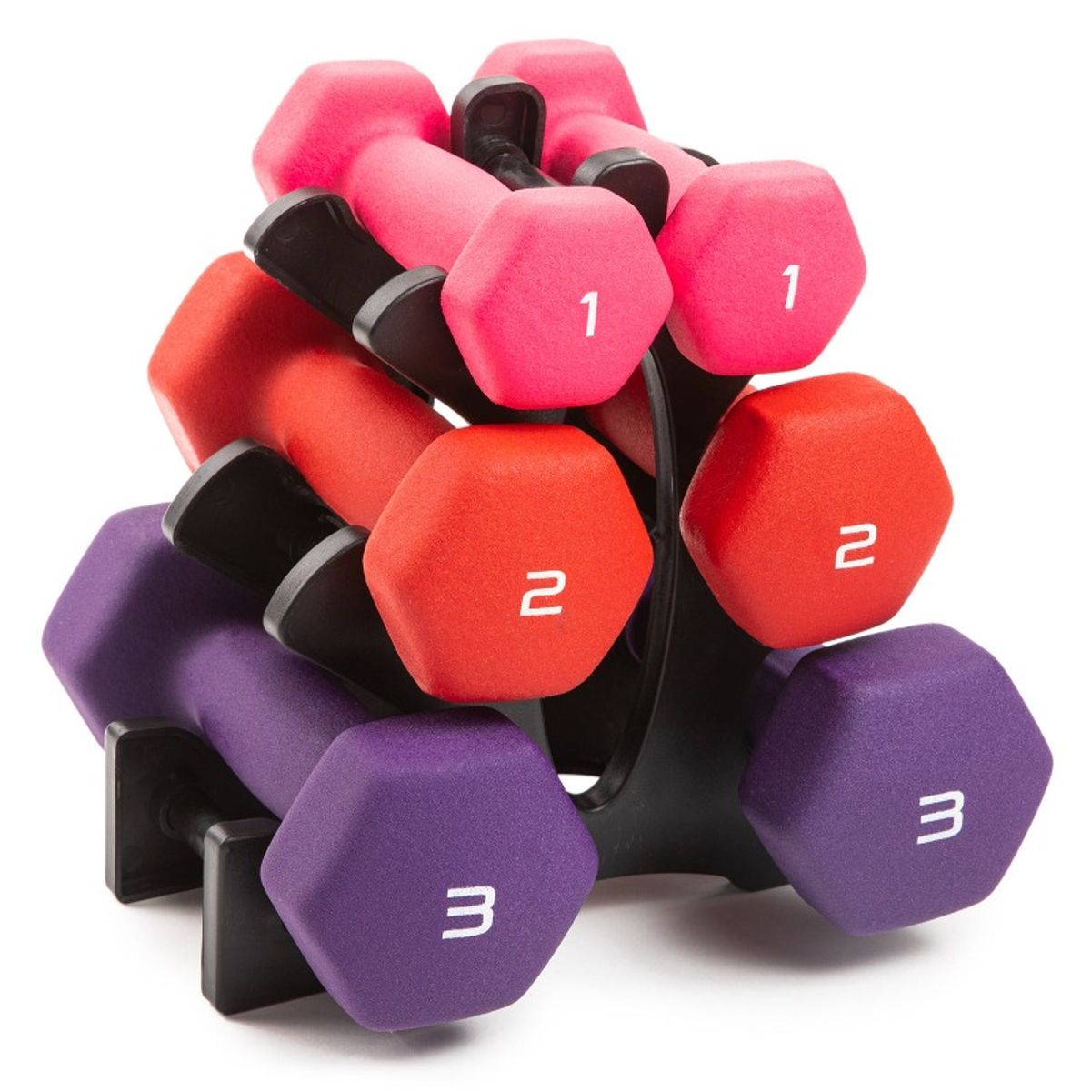 TEN SERIES - Set 3 Pares de Mancuernas Neoprene