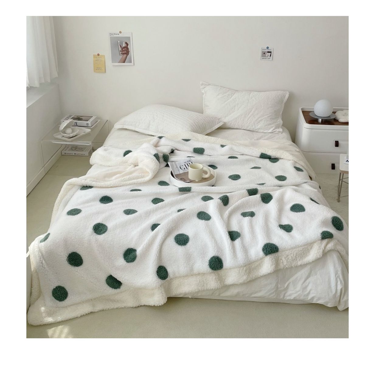 HOMER DESIGN - Frazada Manta Sherpa Polar Termica  2 Plazas 200*230cm hmmt6