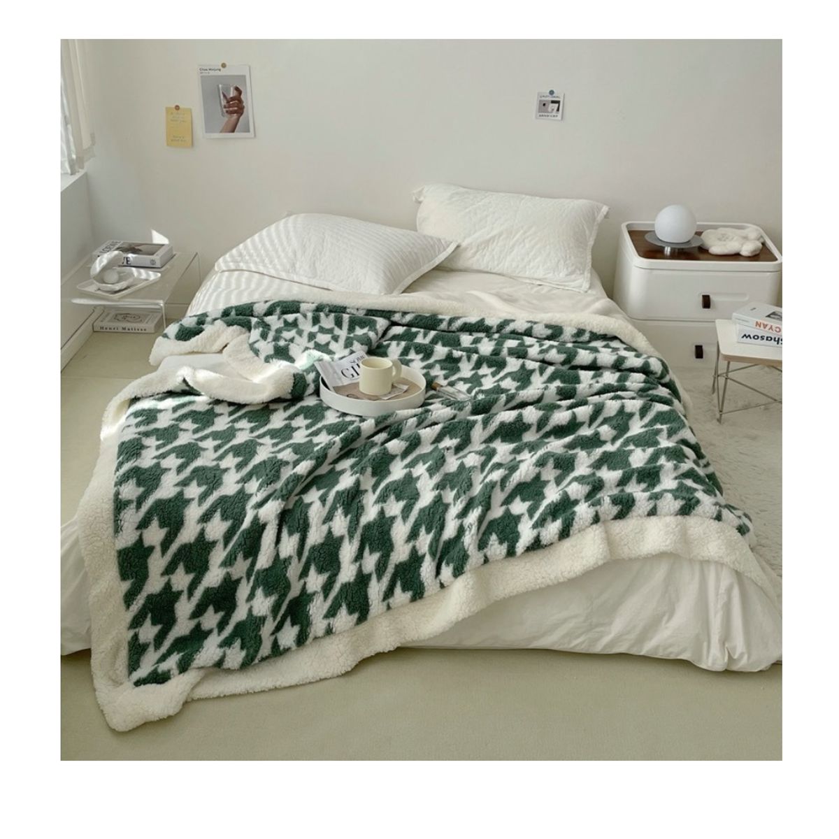 HOMER DESIGN - Frazada Manta Sherpa Polar Termica  2 Plazas 200*230cm hmmt15