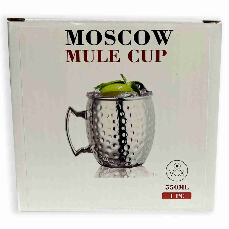 VOX - Vaso Mug Plateado de Cobre Vox