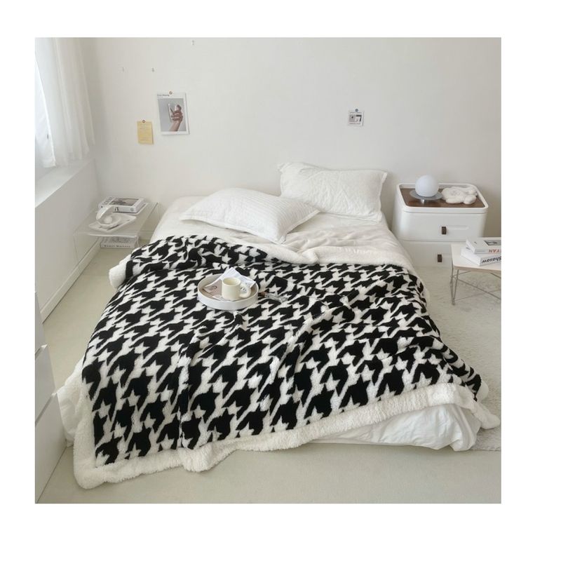 HOMER DESIGN - Frazada Manta Sherpa Polar Termica 1.5 Plaza 150*200cm Hmmt13