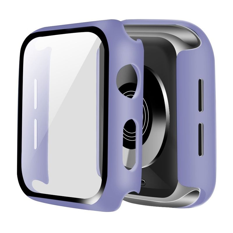 GENERICO - Protector 360 Para Apple Watch 40mm con vidrio templado Ice Blue