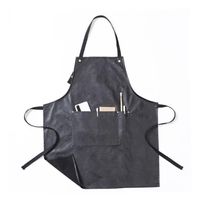 Delantal Impermeable Peluquería Barbería Con Bolsillos