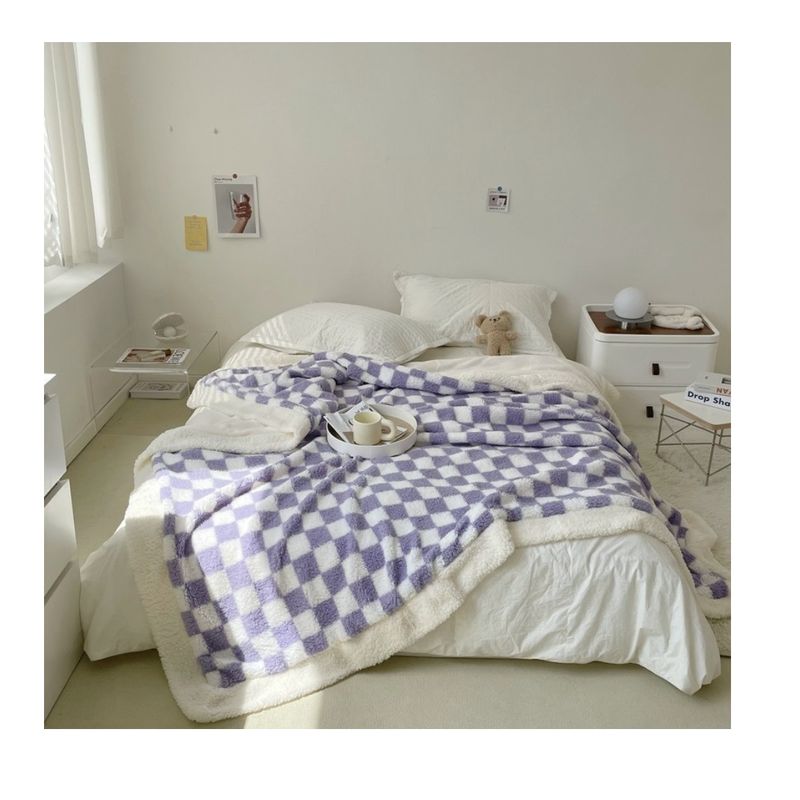 HOMER DESIGN - Frazada Manta Sherpa Polar Termica 1.5 Plaza 150*200cm Hmmt12