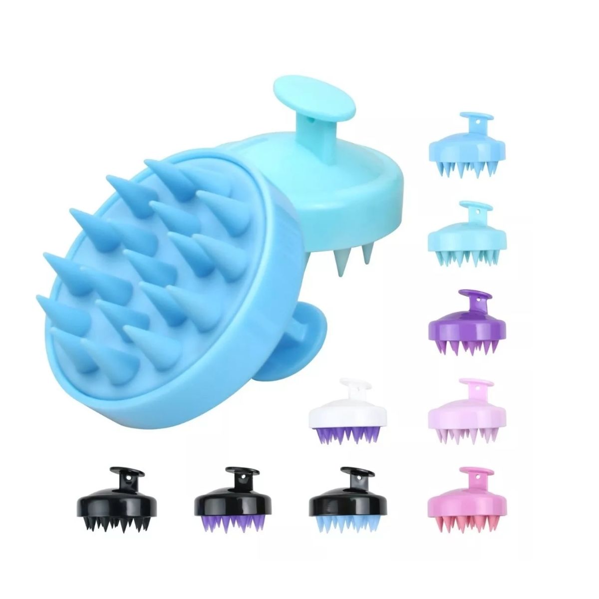 GENERICO - Cepillo De Masaje Capilar Limpiador Cepillo