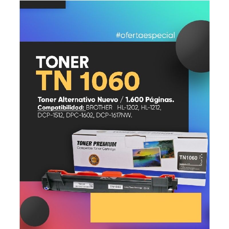 GENERICO - TONER ALT PREMIUM TN1060
