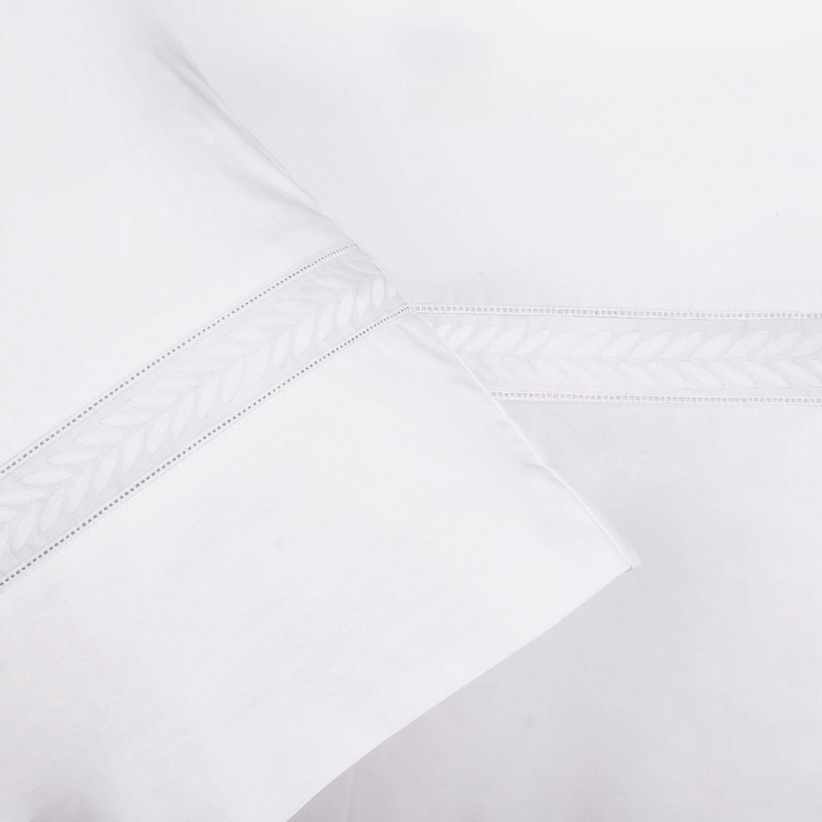 NINA HERRERA - Sábana Básica Espiga Blanco 220 Hilos King